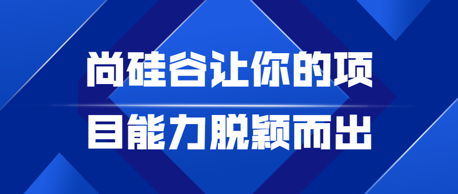 尚硅谷让你的项目能力脱颖而出-开心广场